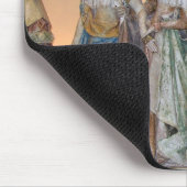Der Entombment, 1490 (gemalter Stein) (Detail) 3 Mousepad (Ecke)