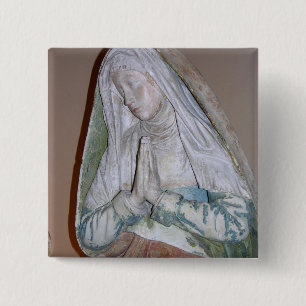 Der Entombment, Detail von einer der heiligen Button