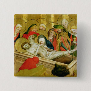 Der Entombment, Platte vom St Thomas Button