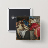 Der Entombment von Christus, 1559 Button (Vorne & Hinten)