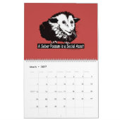 Der entscheidende Opossum-Kalender Kalender (Mär 2027)