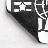 Der entscheidende Vater-Logo-Gang Mousepad (Ecke)