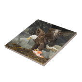 Der entscheidende Weißkopfseeadler Fliese (Seite)