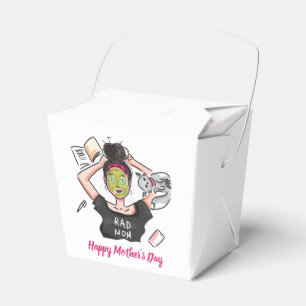 Der entspannende Tag der Mutter der krassen Mama Geschenkschachtel