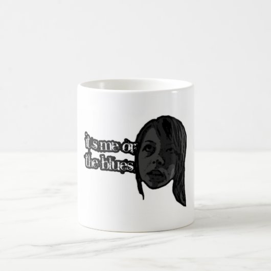 Der Entwurf Dayna "es ist ich oder die Blues " Kaffeetasse (Mittel)