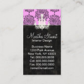 Der Entwurf - Visitenkarte (Rückseite)