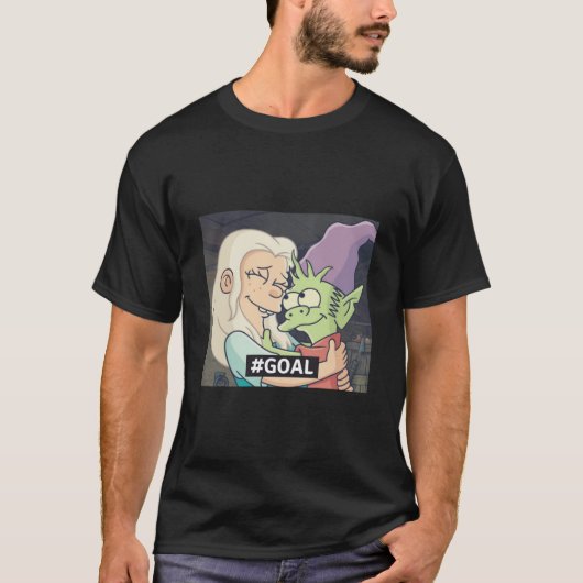 Der entzückte Goal Classic T - Shirt (Vorderseite)