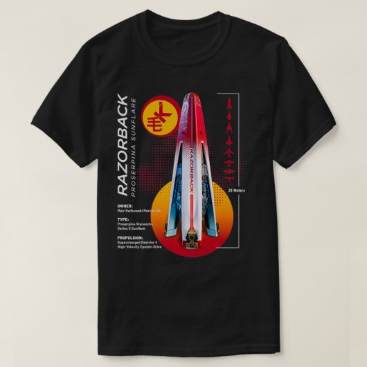 Der Epanse Razorback Schiff Pullover (Design vorne)
