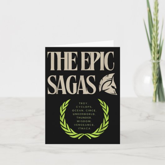Der Epic Sagas Odysseus Musical Karte (Vorderseite)