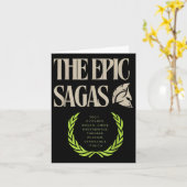 Der Epic Sagas Odysseus Musical Karte (Gelbe Blume)