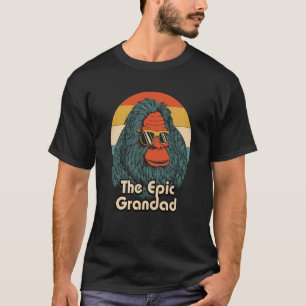 Der Epische Großvater-Tag Grandpa-Eltern Großvater T-Shirt
