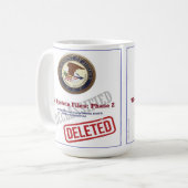 Der Epstein-Dateien Phase-2-Becher Kaffeetasse (Vorderseite Links)