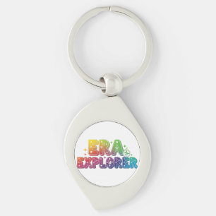 Der Era Explorer, T - Shirt-Design. Schlüsselanhänger
