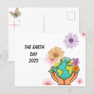 DER ERDE TAG POSTKARTE