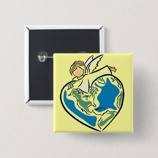 Der Erdengel - Button (Vorne & Hinten)