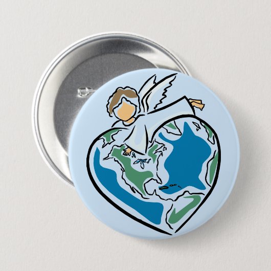 Der Erdengel - Button (Vorne & Hinten)