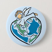 Der Erdengel - Button (Vorderseite)