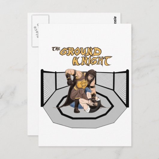 Der ErdRitter Postkarte (Vorne/Hinten)