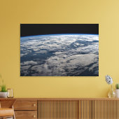 Der Erdwall über einem bewölkten Western Australie Leinwanddruck (Insitu (Wohnzimmer))