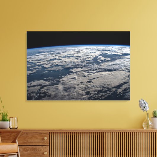 Der Erdwall über einem bewölkten Western Australie Leinwanddruck (Insitu (Wohnzimmer))