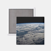 Der Erdwall über einem bewölkten Western Australie Magnet (Vorderseite/Rückseite)