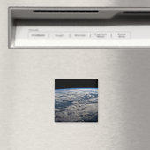 Der Erdwall über einem bewölkten Western Australie Magnet (In Situ (Geschirrspüler))