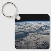 Der Erdwall über einem bewölkten Western Australie Schlüsselanhänger (Vorderseite)