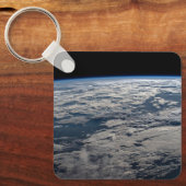 Der Erdwall über einem bewölkten Western Australie Schlüsselanhänger (Vorderseite)