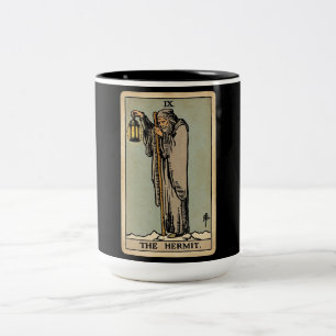 Der Eremit Tarot Zweifarbige Tasse