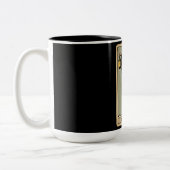 Der Eremit Tarot Zweifarbige Tasse (Links)