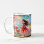 Der Erfolg beginnt mit einer Dosis Motivation - Kaffeetasse (Links)