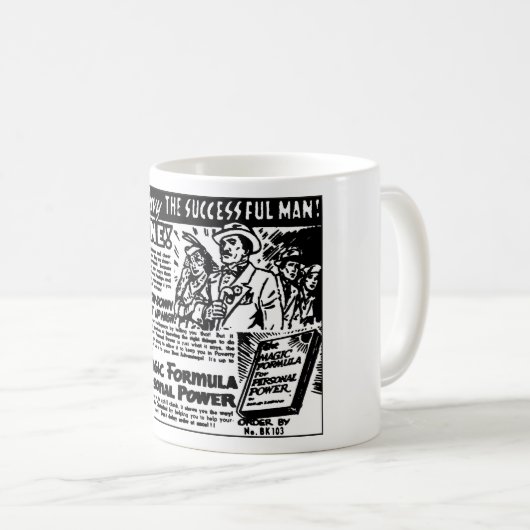 Der erfolgreiche Mann Kaffeetasse (VorderseiteRechts)