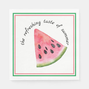 Der erfrischende Geschmack des Sommers Napkin Serviette