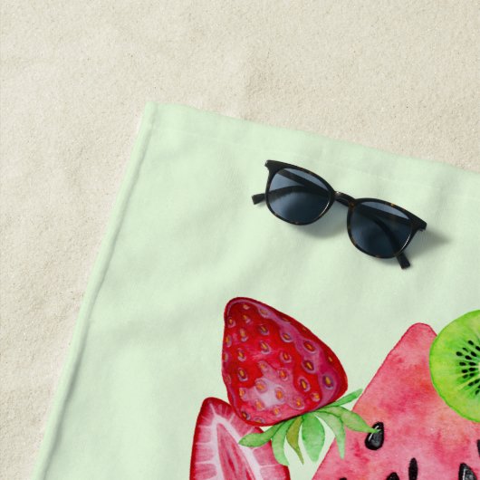 Der erfrischende Sommergeschmack Strandtuch (Beispiel)