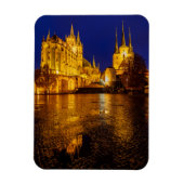 Der Erfurter Dom in Thüringen Magnet (Vertikal)