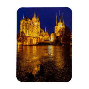 Der Erfurter Dom in Thüringen Magnet