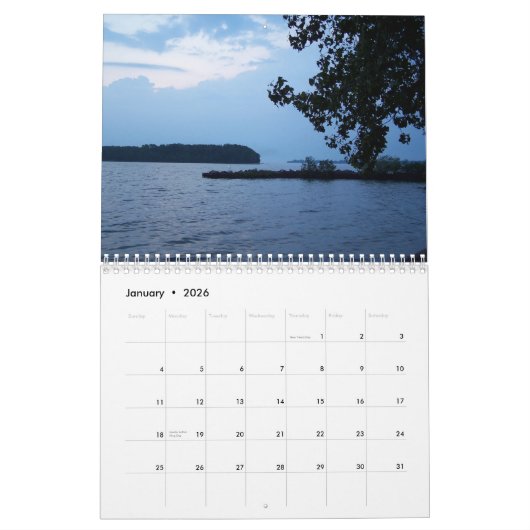 Der Eriesee Calander Kalender (Jan 2026)