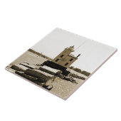 Der Eriesee-Leuchtturm Fliese (Seite)