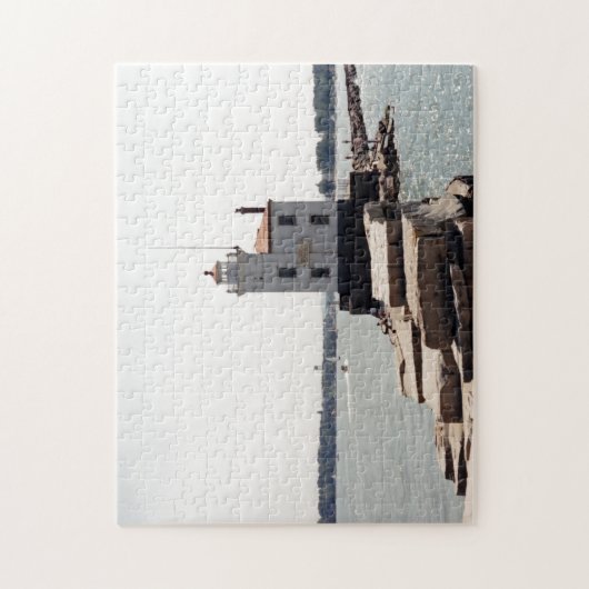 Der Eriesee-Leuchtturm Puzzle (Vertikal)