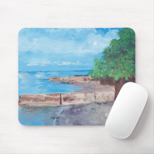 Der Eriesee-Mausunterlage Mousepad (Mit Mouse)