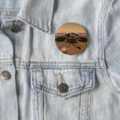Der Erkennungsleuchter, der auf der Oberfläche von Button (Beispiel)