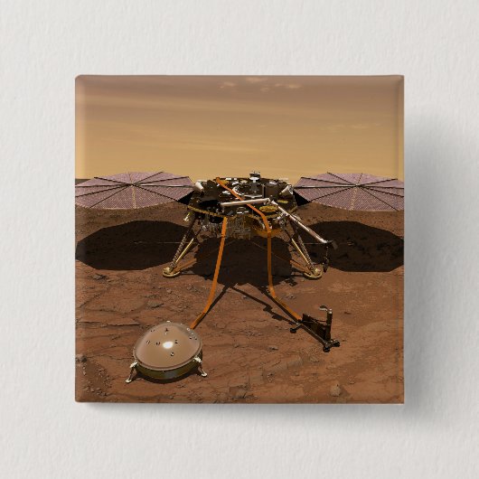 Der Erkennungsleuchter, der auf der Oberfläche von Button (Vorderseite)