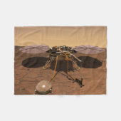 Der Erkennungsleuchter, der auf der Oberfläche von Fleecedecke (Vorderseite (Horizontal))