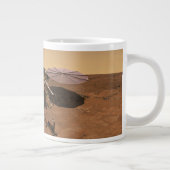 Der Erkennungsleuchter, der auf der Oberfläche von Jumbo-Tasse (Rechts)