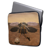 Der Erkennungsleuchter, der auf der Oberfläche von Laptopschutzhülle (Vorderseite Links)