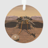 Der Erkennungsleuchter, der auf der Oberfläche von Ornament (Rückseite)