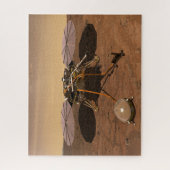 Der Erkennungsleuchter, der auf der Oberfläche von Puzzle (Vertikal)