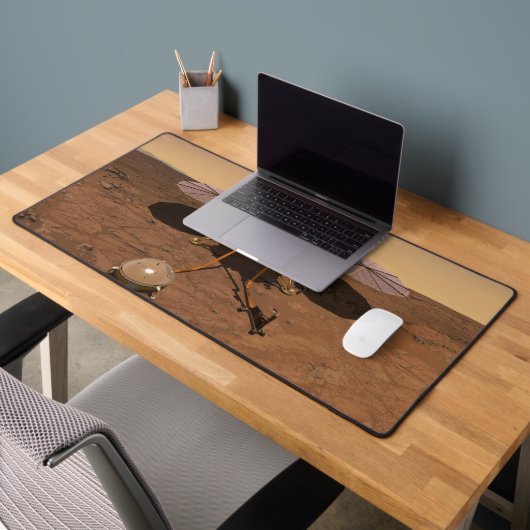 Der Erkennungsleuchter, der auf der Oberfläche von Schreibtischunterlage (Büro 2)