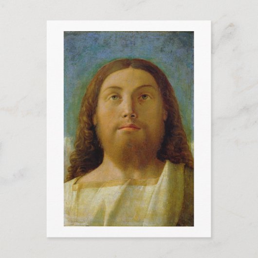 Der Erlöser (Öl auf Tafel) Postkarte (Vorderseite)