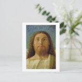 Der Erlöser (Öl auf Tafel) Postkarte (Stehend Vorderseite)